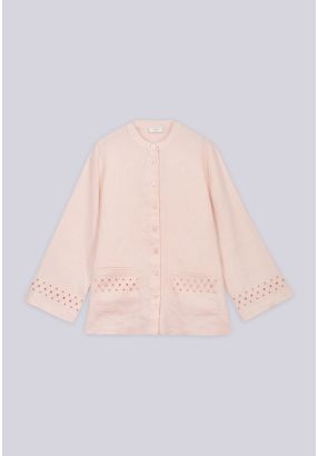 Solid Kimono Sleeve Shirt