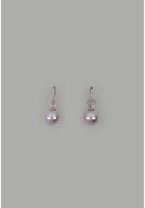 Pearl Embellished Earrings