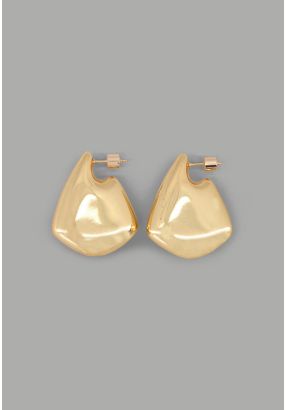 Abstract Metallic Earrings