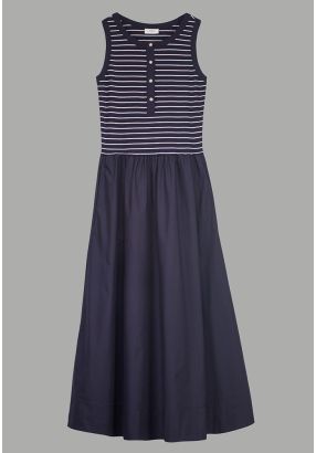 Sleeveless Flared Dress