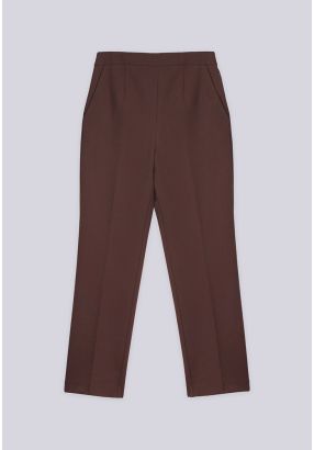 Straight Cut Basic Trousers