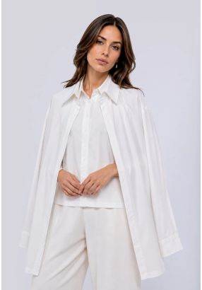 Long Sleeve Basic Shirt 2Pcs