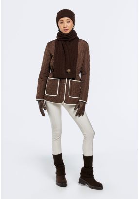 Cable Knit Scarf