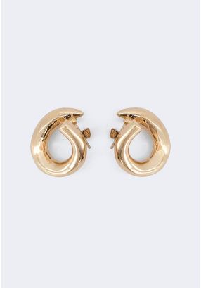 Twist Metallic Earrings