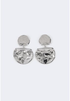 Abstract Metallic Earrings