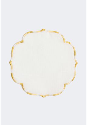 Linen Coaster Set (6 PCS)