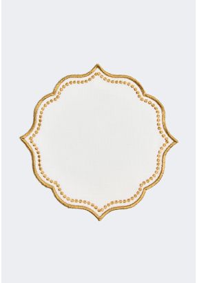 Linen Coaster Set (6 PCS)