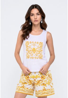 Queen Bee Graphic Top