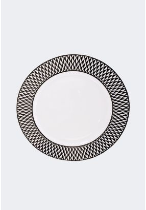 Bone China Dinner Plate 10.5 Inch Set (6 Pcs)
