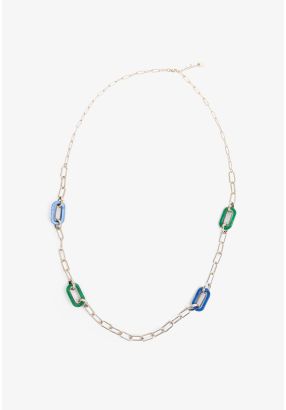 Long Chain with Pendants