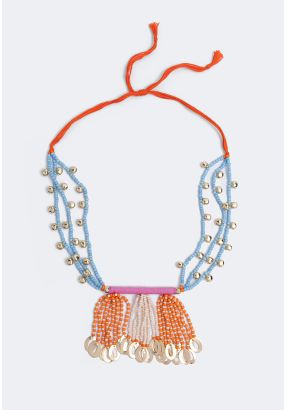 Beaded Bell Necklace