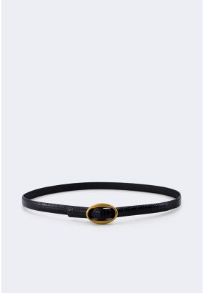 Textured Slim Belt