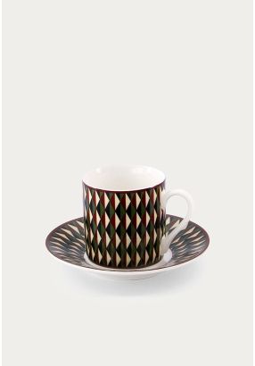 Bone China Turkish Coffee Cup Set Of 6 Pcs