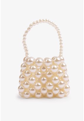 Beaded Bucket Bag