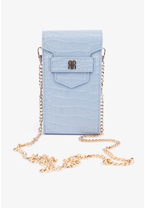 Solid Textured Phone Bag
