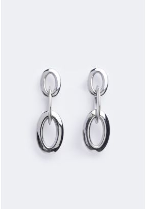 Metallic Intertwined Earrings