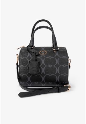 Printed Monogram Handbag