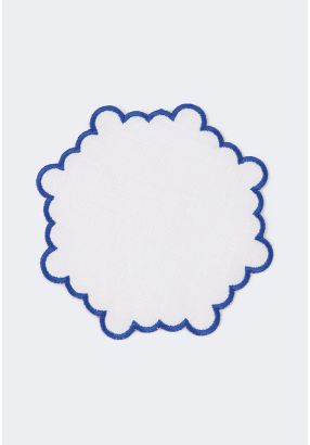 Linen Table Coaster Set Of 6