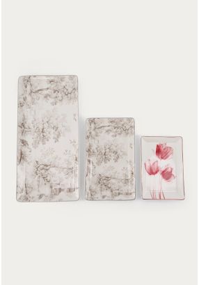 Tray Set of 3Pcs