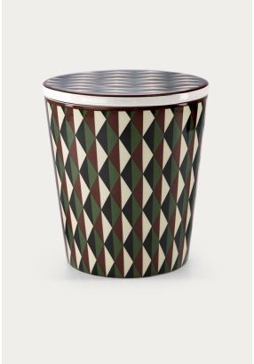 Bone China Small Vase With Lid