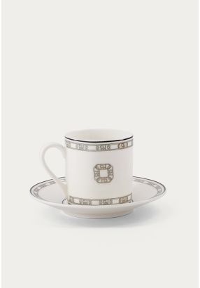 Turkish Coffee Cup & Saucer Set Of 6 Pcs
