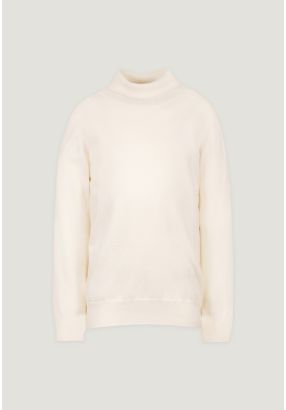 Solid Turtleneck Top