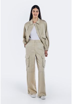 Wide Leg Cargo Pants