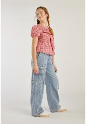 Cargo Denim Jeans