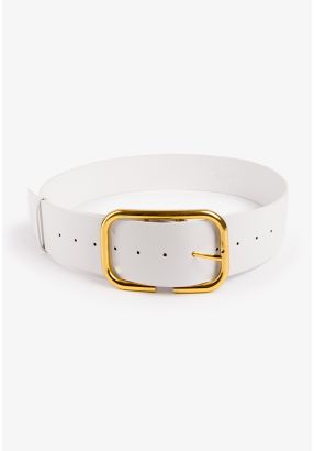 Classic Buckled Waist Belt