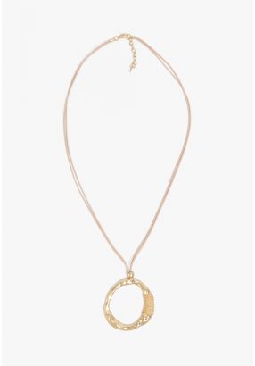 Solid Textured Necklace