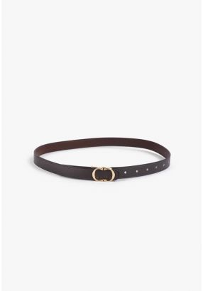Monogram Buckle Belt