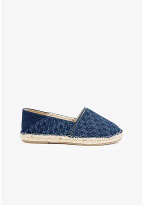Denim Monogram Loafers