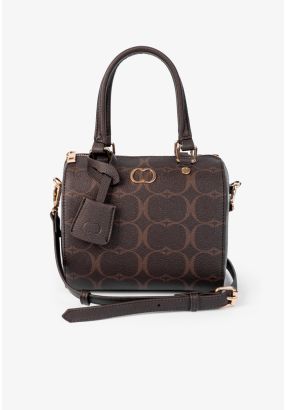 Printed Monogram Handbag