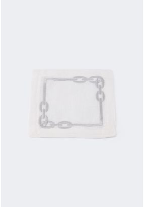 Linen Table Coaster Set Of 6