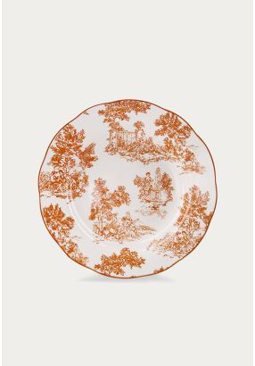 Porcelain Salad Plate 8.5 Inch Set Of 6 Pcs