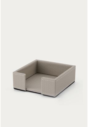 Leather Square Paper Box
