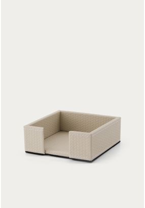 Leather Square Paper Box