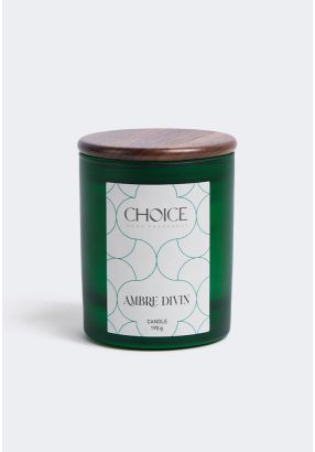 Ambre Divin Candle 190 Gr Choice Home Fragrance