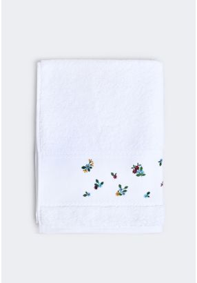 Cotton Embroidered Hand Towel 50x100 Cm