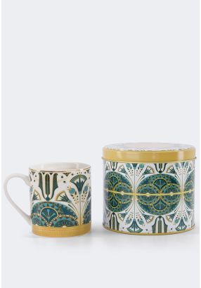 Bone China Tin Box With Mug