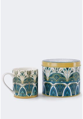 Bone China Tin Box With Mug  