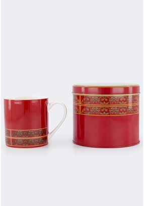 Bone China Tin Box With Mug  
