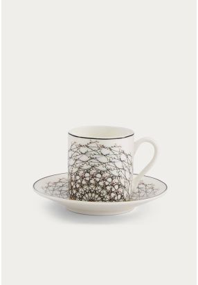 Turkish Coffee Cup & Saucer Set Of 6 Pcs