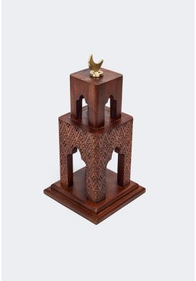 Wooden Moon Stick Ramadan Decoration - Small Size