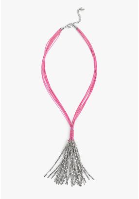 Multi Strand Two-Toned Necklace
