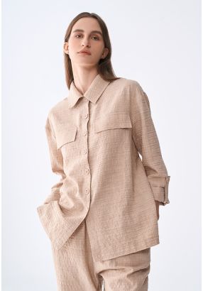 Textured Relaxed Fit Shirt