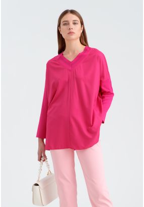 Basic Smart Loose Fit Blouse