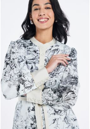 Floral Print Regular Fit Shirt