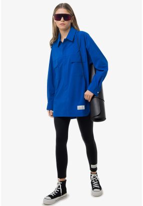 Skinny Solid Hi-Rise Legging Trouser