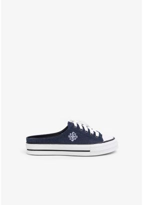 Denim Converse Mules 